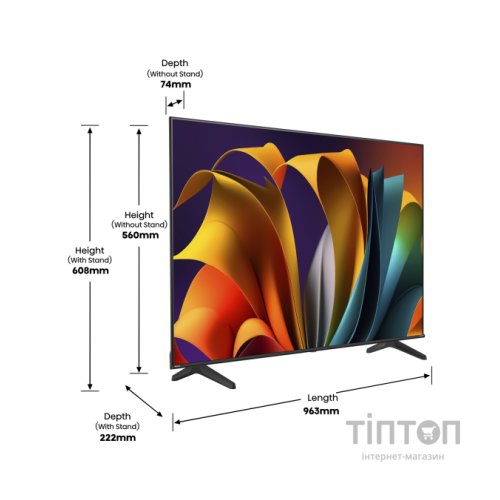 Телевізор Hisense 43A6N