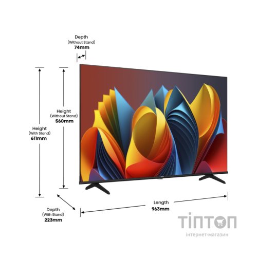 Телевізор Hisense 43E7NQ