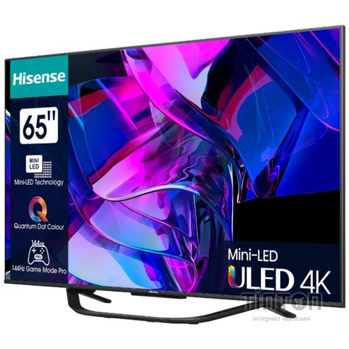 Телевізор HISENSE 65U7KQ рідкокристалічний