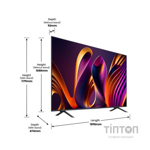 Телевізор Hisense 85E7NQ PRO