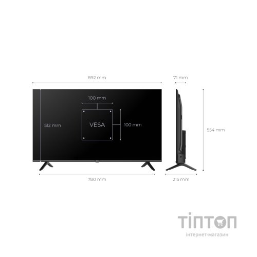 Телевізор Kivi 40F9000HB