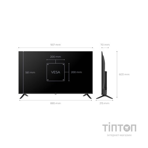 Телевізор Kivi 43U9000HB