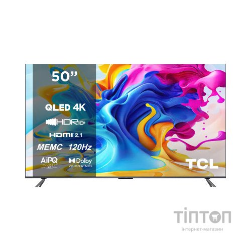 Телевізор TCL 50C645