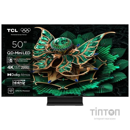 Телевiзор TCL 50C79K