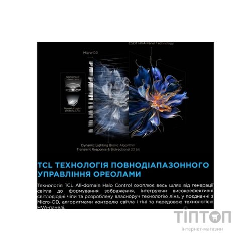 Телевізор TCL 55C6K