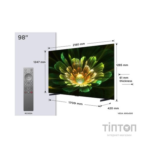 Телевізор TCL 98C7K