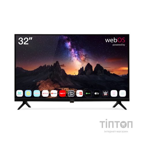 Телевізор Vinga S32HD26BWEB