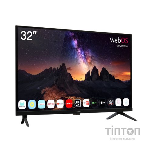Телевізор Vinga S32HD26BWEB
