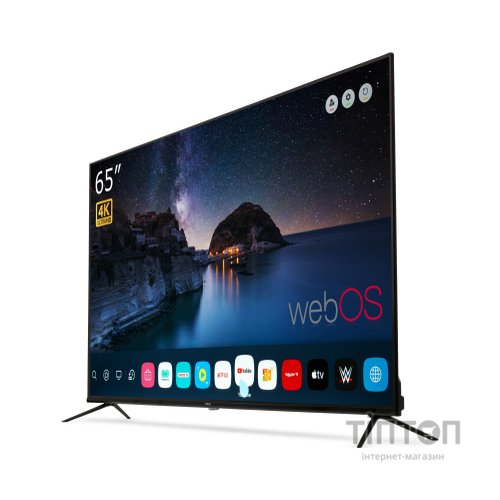Телевізор Vinga S65UHD25BWEB