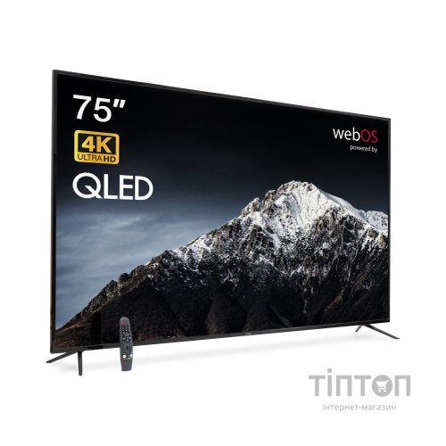 Телевізор Vinga S75UHD25QWEB