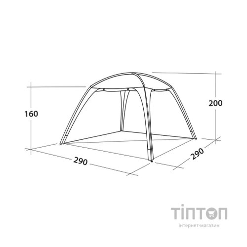 Тент Easy Camp Day Lounge Granite Grey (929596)