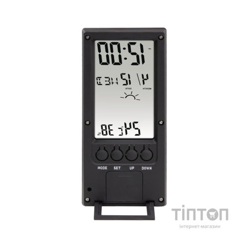 Термо-гігрометр Hama TH-140 Black (00186365)