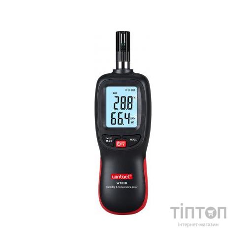 Термо-гігрометр Wintact цифровий Bluetooth 0-100%, -20-70°C (WT83B)