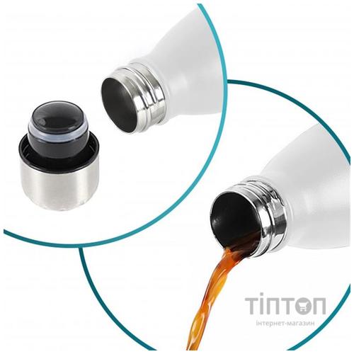 Термокружка Tavialo 500 мл матовий білий колір (191500102)