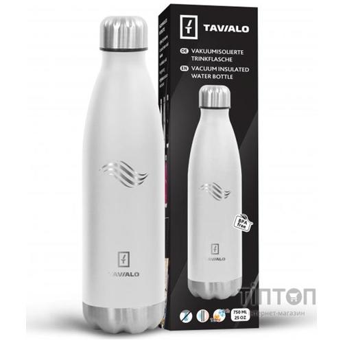 Термокружка Tavialo 750 мл матовий білий колір (191750102)