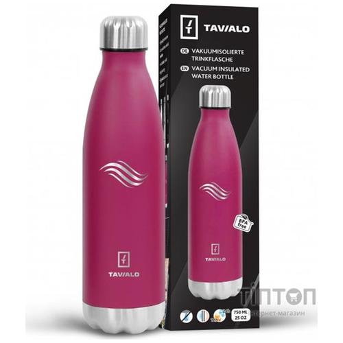 Термокружка Tavialo 750 мл матовий бордовий колір (191750103)