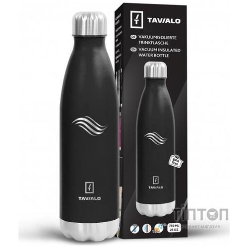 Термокружка Tavialo 750 мл матовий чорний колір (191750101)