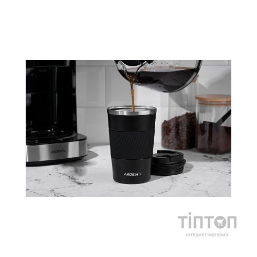 Термочашка Ardesto Urban 380 мл Чорна (AR2638TMB)