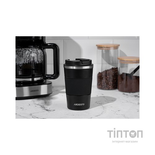 Термочашка Ardesto Urban 380 мл Чорна (AR2638TMB)
