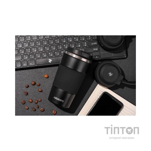 Термочашка Ardesto Urban 380 мл Чорна (AR2638TMB)