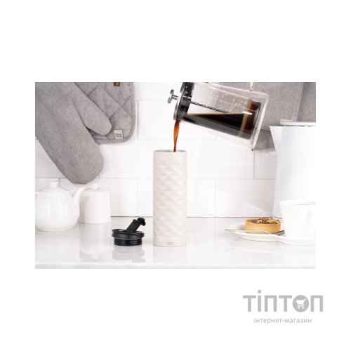 Термокружка Ardesto Bright City 400 мл Beige (AR2640BG)