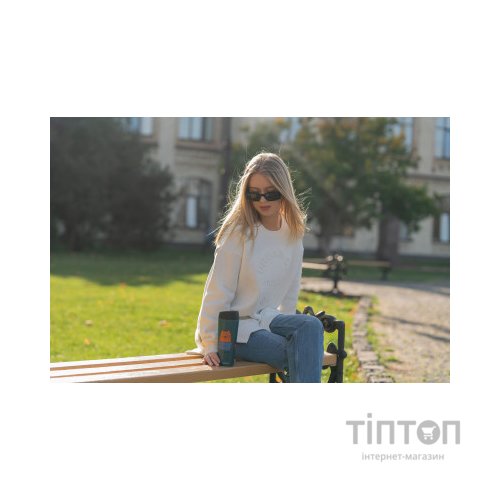 Термокружка Ardesto Coffee Тime Red Cat 450 мл Синя (AR2645CG)