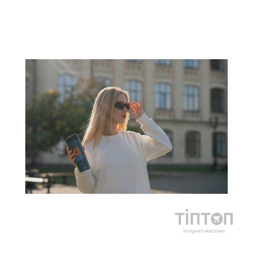 Термокружка Ardesto Coffee Тime Red Cat 450 мл Синя (AR2645CG)