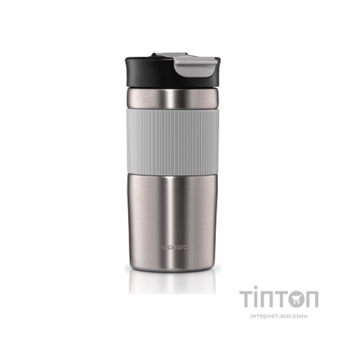 Термокружка Ardesto Comfort нержавіюча сталь сірий 450 мл (AR2645CML)