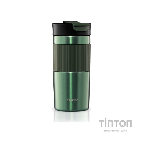 Термокружка Ardesto Comfort нержавіюча сталь зелений 450 мл (AR2645CMG)