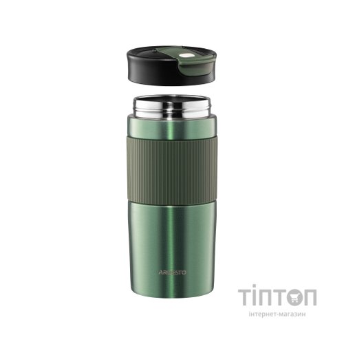 Термокружка Ardesto Comfort нержавіюча сталь зелений 450 мл (AR2645CMG)