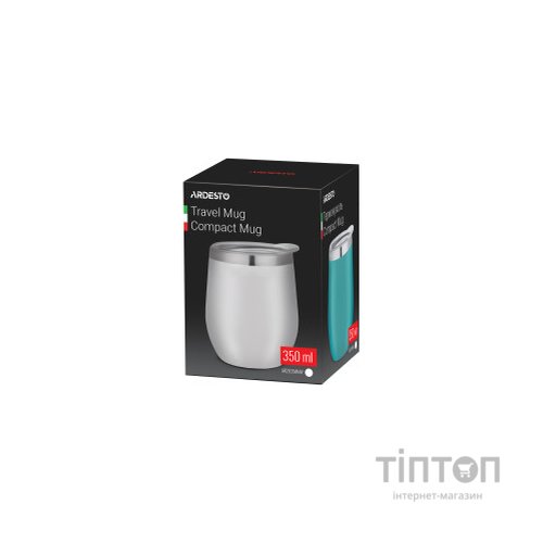 Термокружка Ardesto Compact Mug 350 мл White (AR2635MMW)