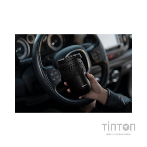 Термокружка Ardesto Cosy 400 мл Чорна (AR2640BT)