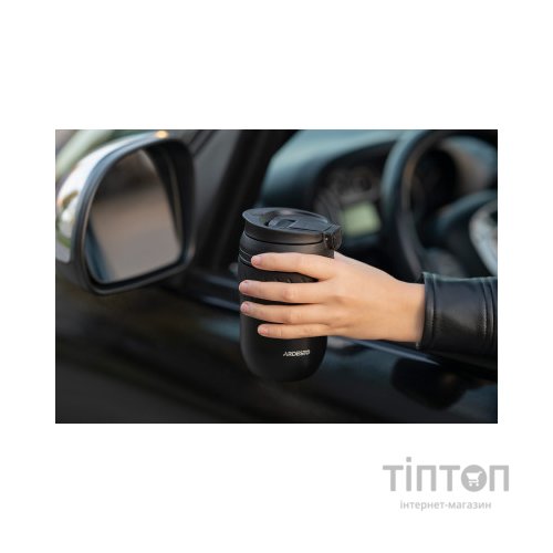 Термокружка Ardesto Cosy 400 мл Чорна (AR2640BT)