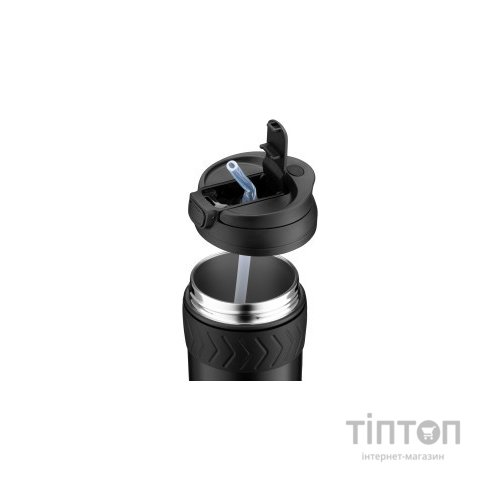 Термокружка Ardesto Cosy 400 мл Чорна (AR2640BT)