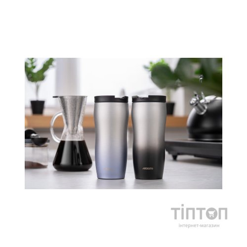 Термокружка Ardesto Metallic 450 мл Синя (AR2645GM)