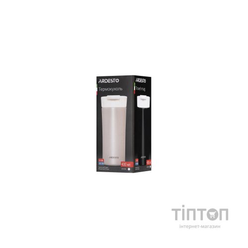 Термокружка Ardesto Viaggio 400 мл Теракотова (AR2640TR)