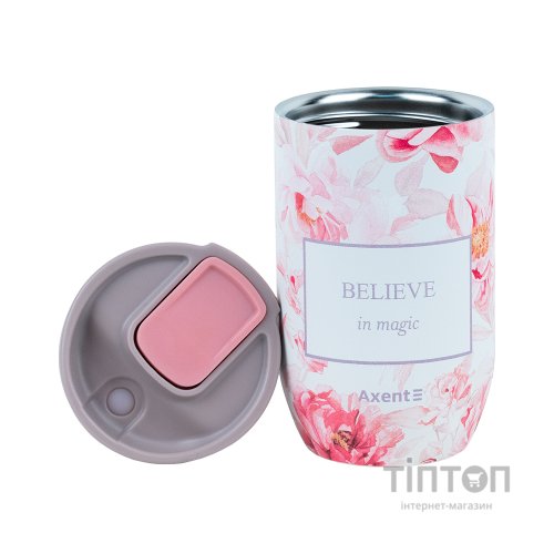 Термокружка Axent 350 мл Peony Dreams (8721-8-A-CC)