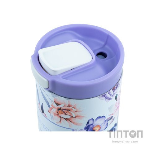 Термокружка Axent 350 мл Violet Whispers (8721-10-A)