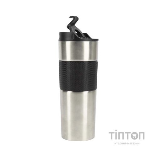 Термокружка Bergner Coffee & tea lovers 460 мл Black (BG-37789-BK)