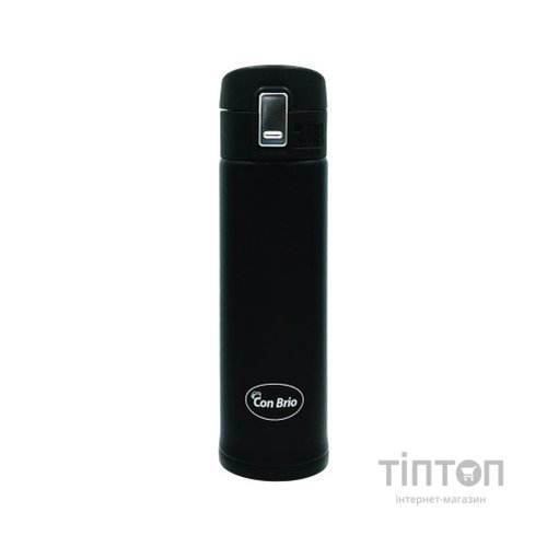 Термокружка Con Brio 450 мл Чорна (CB-378-black)