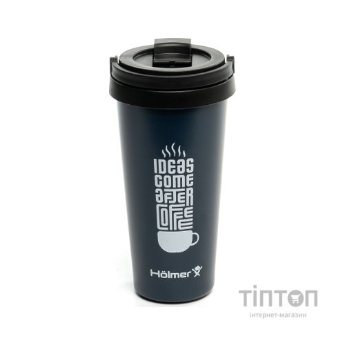 Термокружка Hölmer Coffee Time Темно-синя (TC-0500-DB Coffee Time)