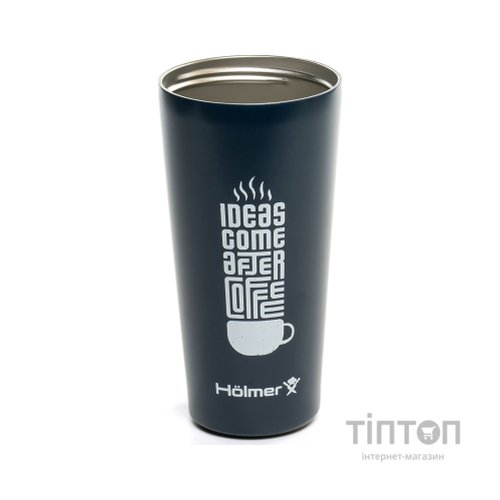 Термокружка Hölmer Coffee Time Темно-синя (TC-0500-DB Coffee Time)