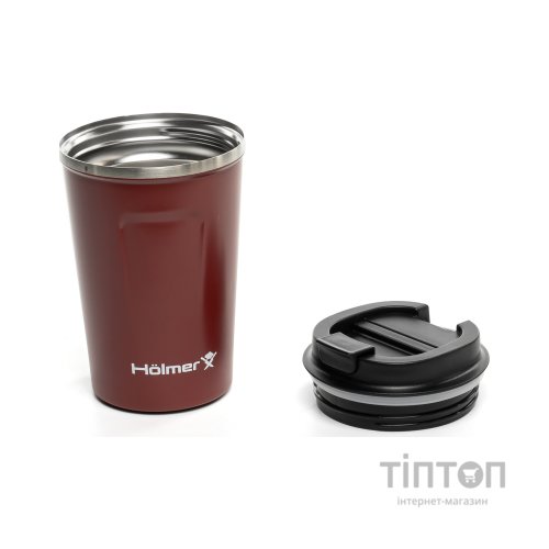 Термокружка Hölmer Compact Брунатна (TC-0380-DR Compact)