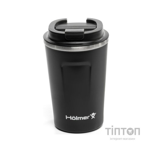 Термокружка Hölmer Compact Чорна (TC-0380-BL Compact)