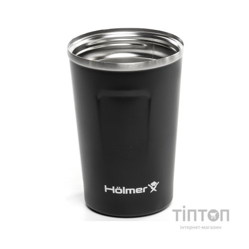 Термокружка Hölmer Compact Чорна (TC-0380-BL Compact)