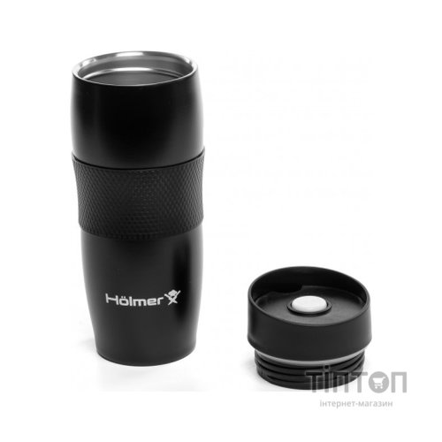 Термокружка Hölmer Elegance Чорна/Чорна (TC-0380-MB Elegance)