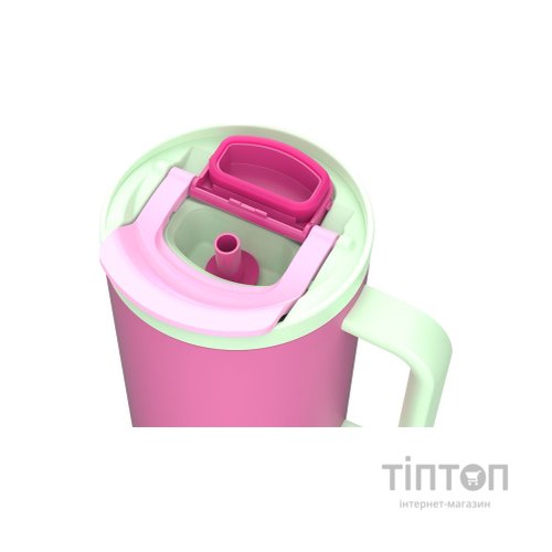Термокружка Kambukka Rio Bubblegum Mint 950 мл Рожева з м'ятним (11-08004)