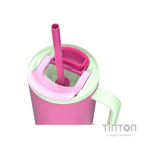 Термокружка Kambukka Rio Bubblegum Mint 950 мл Рожева з м'ятним (11-08004)