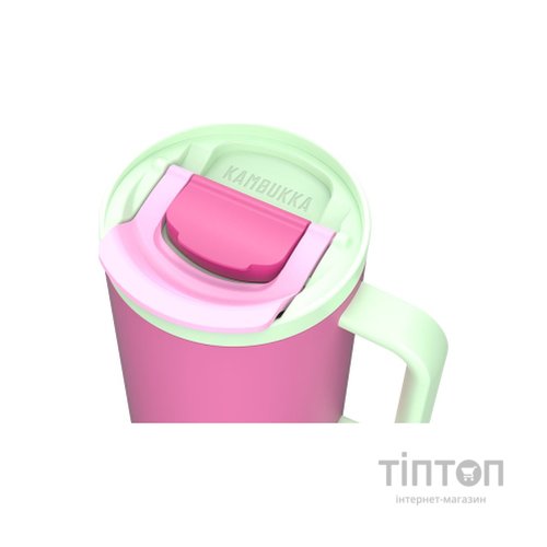 Термокружка Kambukka Rio Bubblegum Mint 950 мл Рожева з м'ятним (11-08004)