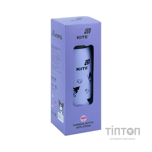 Термокружка Kite 1262 з трубочкою 600 мл HK (HK25-1262)